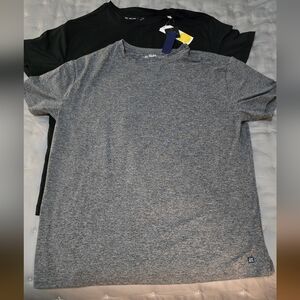 Men's Athletic Black And Grey Crewneck Sold As A Set